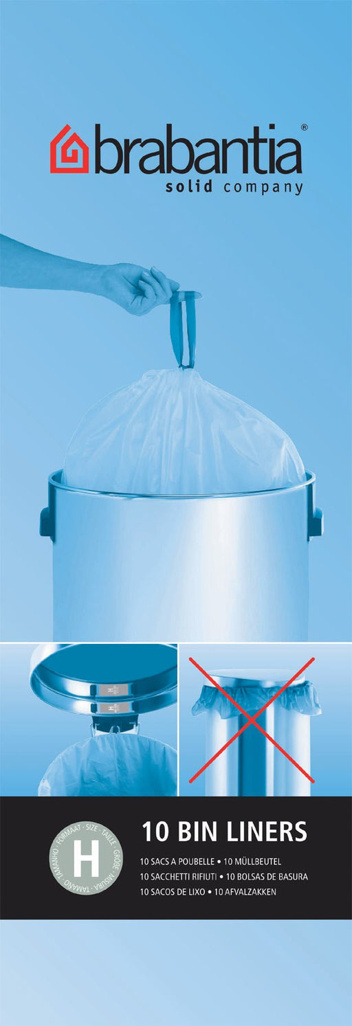 EAN 8710755246784 - Brabantia H bolsa para basura 50 L 120 pieza(s) imagen 1