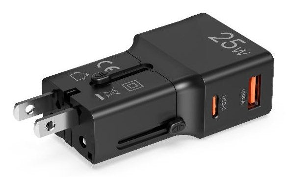 EAN 8021735224532 - Celly MULTIPLUGSL25W cargador de dispositivo móvil Auriculares, Smartphone, Tableta Negro Corriente alter imagen 2