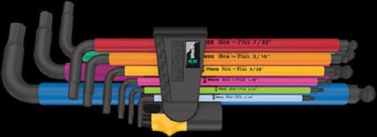 EAN 4013288219107 - Wera 05022640001 llave hexagonal Juego de llaves allen Imperial 9 pieza(s) imagen 2