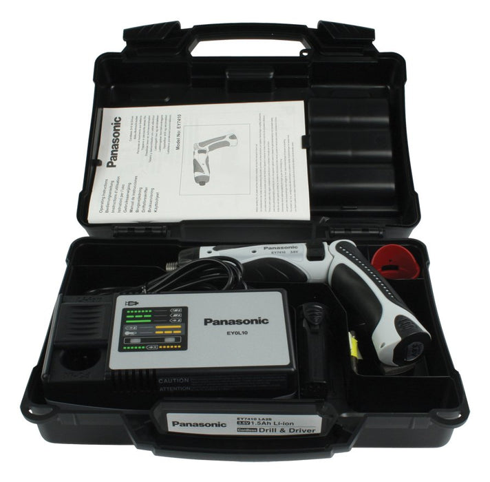 EAN 5025232412112 - Panasonic EY7410LA2S destornillador eléctrico y llave de impacto 600 RPM Negro, Blanco imagen 4