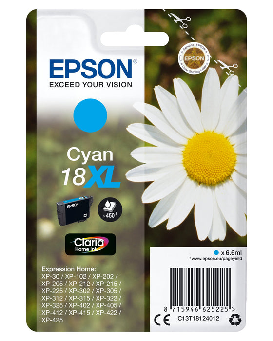 EAN 8715946625232 - Epson Daisy C13T18124022 cartucho de tinta 1 pieza(s) Original imagen 1