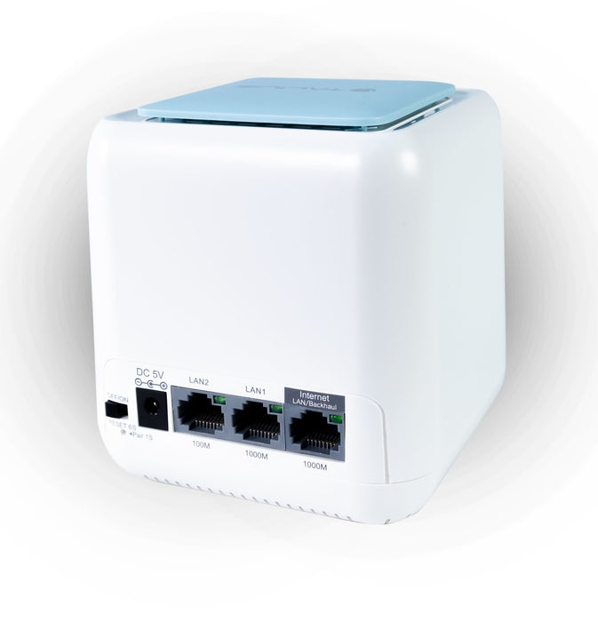 EAN 8436550235487 - TALIUS TAL-WMESH1 router inalámbrico Gigabit Ethernet Doble banda (2,4 GHz / 5 GHz) 4G Blanco imagen 5