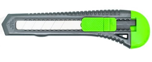 EAN 5705831106321 - Q-CONNECT KF10632 cúter Verde, Gris, Metálico Cúter de cuchillas intercambiables imagen 1