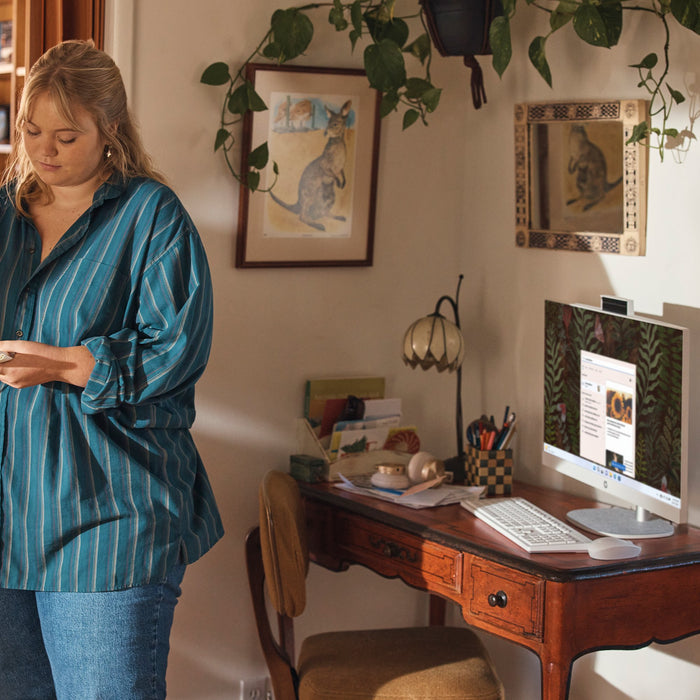 EAN 0197961554847 - HP 24-cr0041ns Intel® Core™ i3 i3-1315U 60,5 cm (23.8") 1920 x 1080 Pixeles Pantalla táctil PC todo en un imagen 7