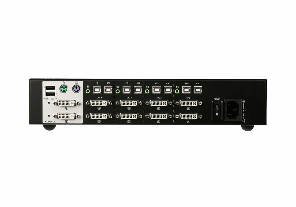 EAN 4719264646676 - ATEN CS1144D interruptor KVM Negro imagen 2