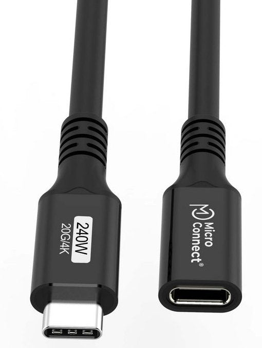EAN 5715328135642 - Microconnect USB3.2CC015EX cable USB USB 3.2 Gen 2x2 0,15 m USB C Negro imagen 3