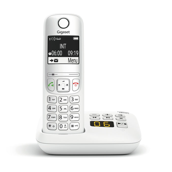 EAN 4250366863047 - Gigaset AE690A Teléfono DECT/analógico Identificador de llamadas Blanco imagen 1