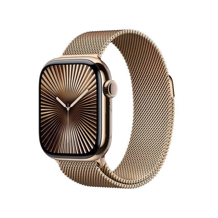 EAN 0195949566417 - Apple Watch Series 10 OLED 42 mm Digital 374 x 446 Pixeles Pantalla táctil 4G Oro Wifi GPS (satélite) imagen 1