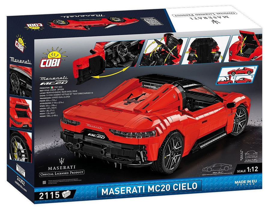 EAN 5902251243524 - COBI Maserati MC20 Cielo imagen 8