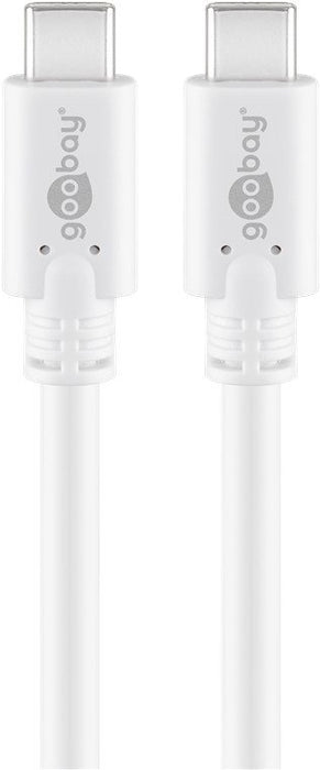 EAN 4040849671944 - Goobay 67194 cable USB USB 3.2 Gen 2 (3.1 Gen 2) 1 m USB C Blanco imagen 1