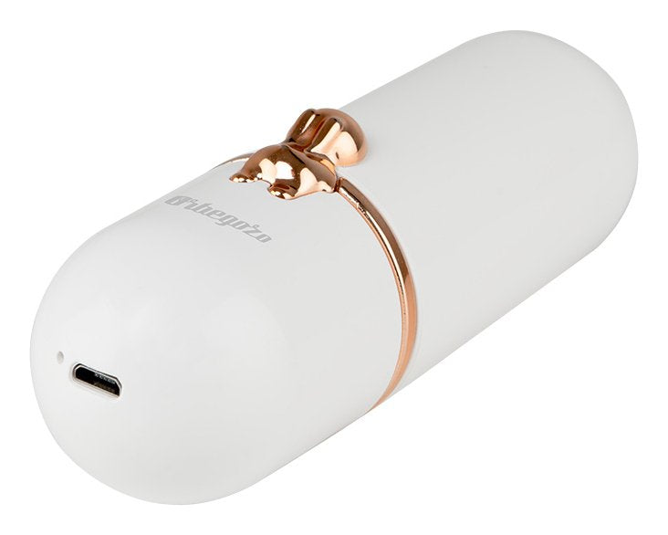 EAN 8435568406360 - Orbegozo HF 2500 ventilador y nebulizador personal de mano Oro, Blanco Ventilador de mano imagen 5