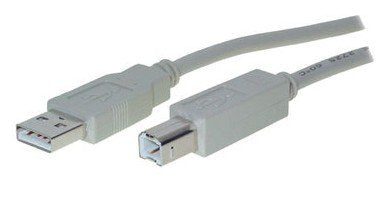 EAN 4017538770233 - S/CONN 3m USB 2.0 A - USB 2.0 B cable USB USB A USB B Gris imagen 1