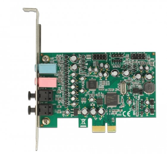 EAN 4043619896400 - DeLOCK 89640 tarjeta de audio Interno 7.1 canales PCI-E imagen 3
