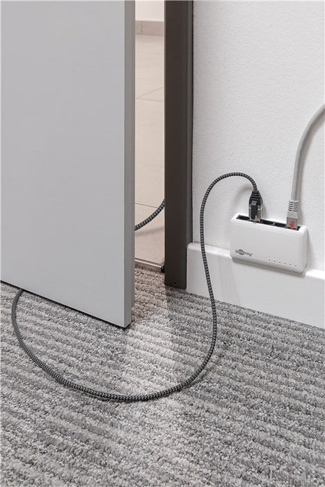 EAN 4040849743931 - Goobay 74393 cambiador de género para cable USB 3.0 type A RJ45 Negro, Plata imagen 10