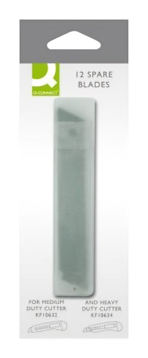 EAN 5705831106369 - Q-CONNECT KF10636 hoja para cúter 12 pieza(s) imagen 1