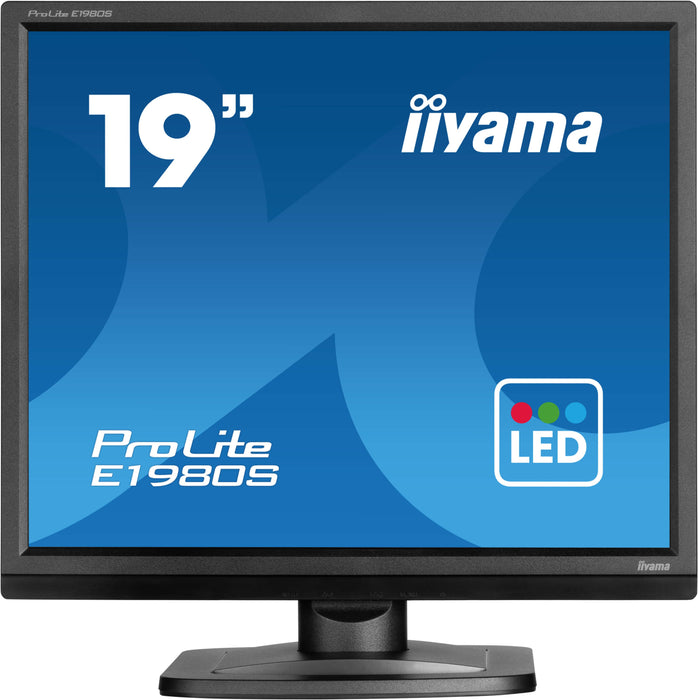 EAN 4948570125418 - iiyama ProLite E1980S-B1 pantalla para PC 48,3 cm (19") 1280 x 1024 Pixeles VGA LED Negro imagen 1