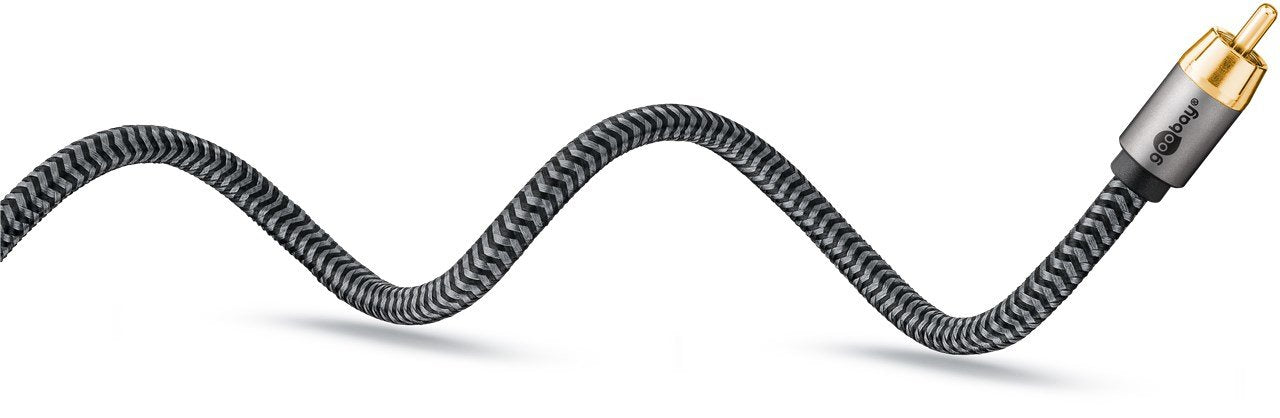 EAN 4040849652974 - Goobay 65296 cable de audio 3 m RCA Plata, Negro imagen 6