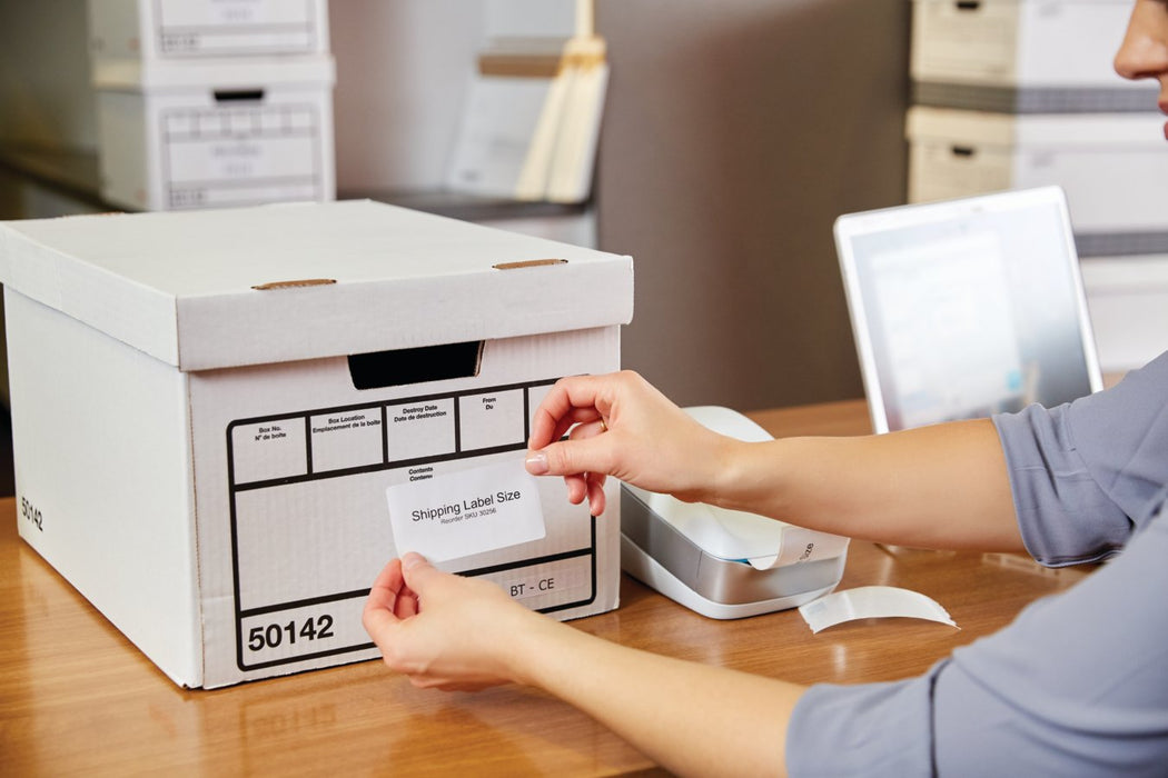 EAN 3026980930929 - DYMO LW - High Capacity Shipping Labels - 54 x 101 mm - 2093092 Blanco Etiqueta para impresora autoadhesi imagen 3