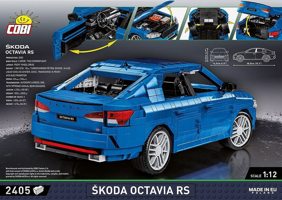 EAN 5902251243432 - COBI Škoda Octavia RS imagen 8