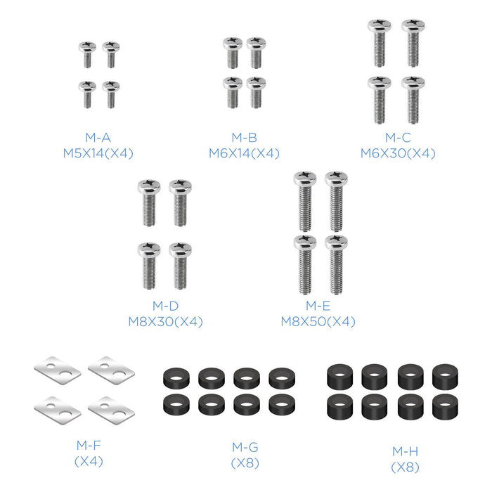 EAN 8433281009813 - TooQ DB3265F-B soporte para TV 165,1 cm (65") Negro imagen 9