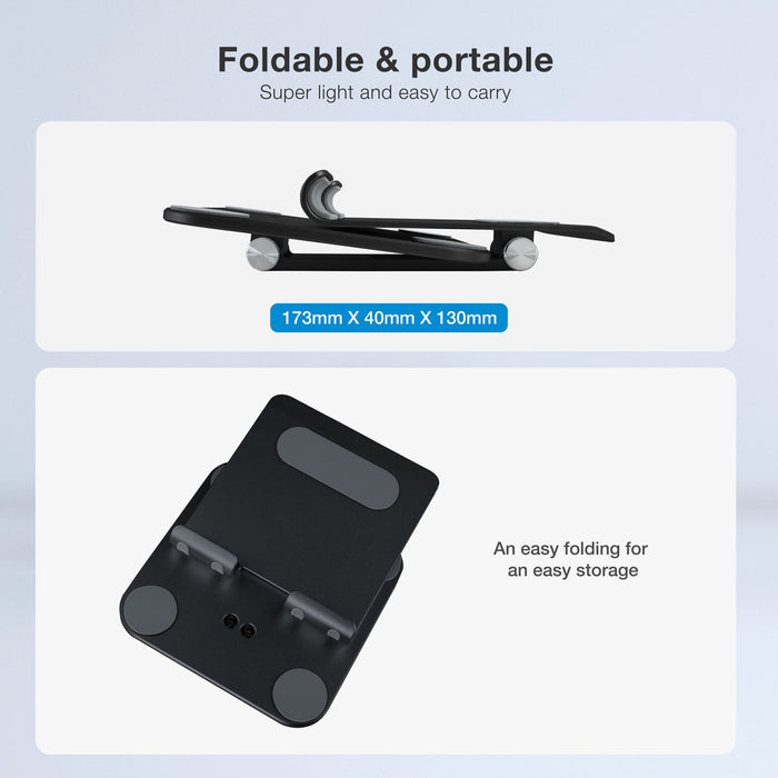 EAN 8433281011823 - TooQ PH-HERMES-NOCHE soporte Soporte pasivo Teléfono móvil/smartphone, Tablet/UMPC Negro imagen 5