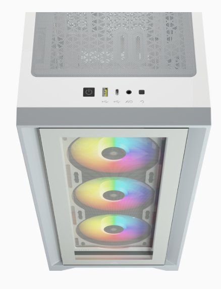 EAN 0840006626657 - Corsair iCUE 4000X RGB Midi Tower Blanco imagen 15