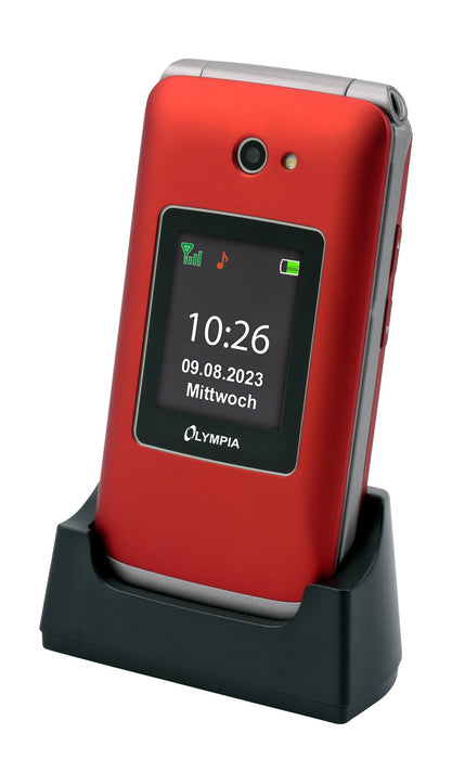 EAN 4030152952625 - Olympia VITUS 4G 7,11 cm (2.8") 147 g Rojo Teléfono con cámara imagen 3