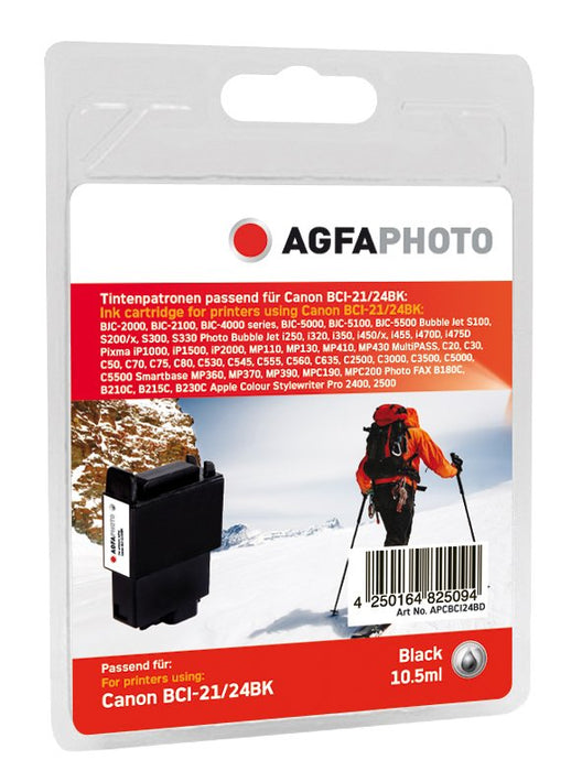 EAN 4250164825094 - AgfaPhoto APCBCI24BD cartucho de tinta 1 pieza(s) Negro imagen 1