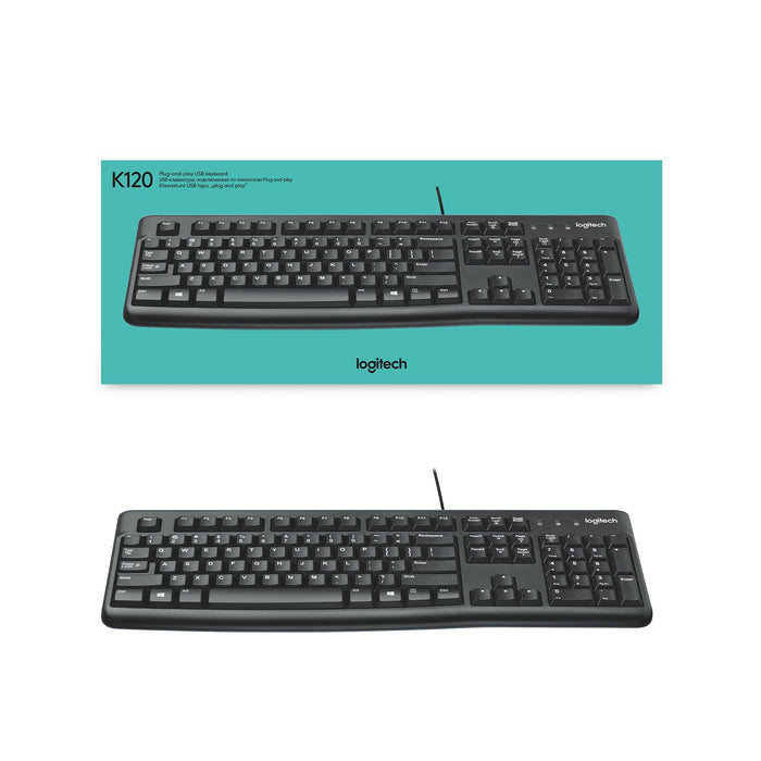 EAN 5099206020870 - Logitech 920-002504 teclado USB QWERTZ Suizo Negro imagen 7