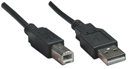 EAN 0766623374507 - Manhattan 374507 cable USB USB 2.0 0,5 m USB A Negro imagen 2