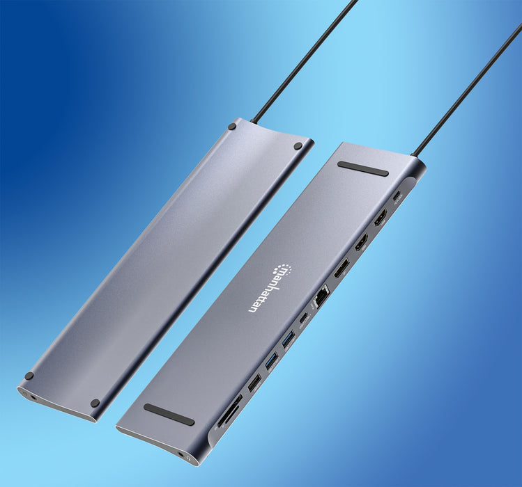 EAN 0766623190305 - Manhattan 190305 base para portátil y replicador de puertos Alámbrico USB 3.2 Gen 1 (3.1 Gen 1) Type-C Pl imagen 6