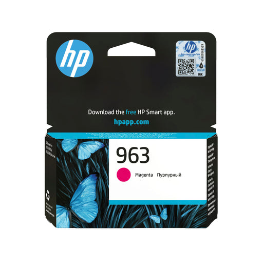 EAN 0192545866385 - HP 963 Magenta Original Ink Cartridge cartucho de tinta 1 pieza(s) Rendimiento estándar imagen 1