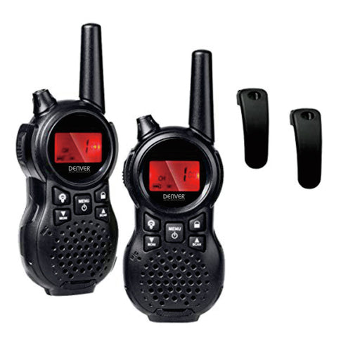 EAN 5706751049385 - Denver WTA-446 two-way radios 8 canales 446 MHz Negro imagen 1