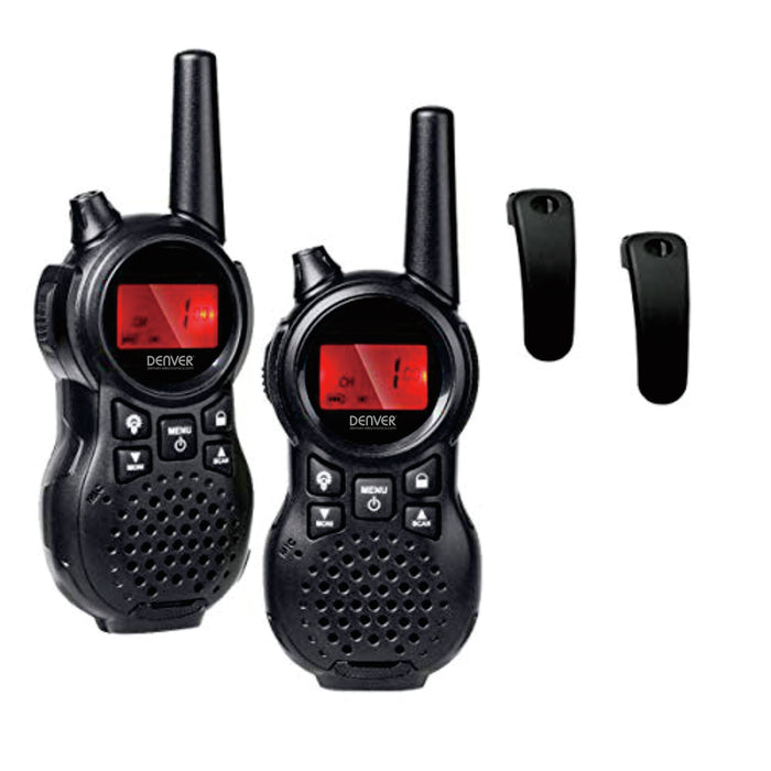 EAN 5706751049385 - Denver WTA-446 two-way radios 8 canales 446 MHz Negro imagen 1