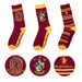EAN 4895205602700 - Cinereplicas Set of 3 Gryffindor Socks Unisex Rojo, Amarillo 3 par(es) imagen 8