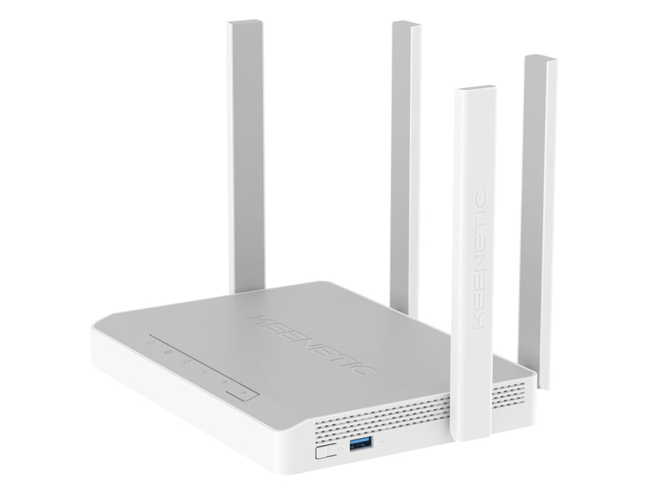 EAN 4897082921622 - Keenetic Hero 4G+ (KN-2311) router inalámbrico Gigabit Ethernet Doble banda (2,4 GHz / 5 GHz) Gris, Blanc imagen 3