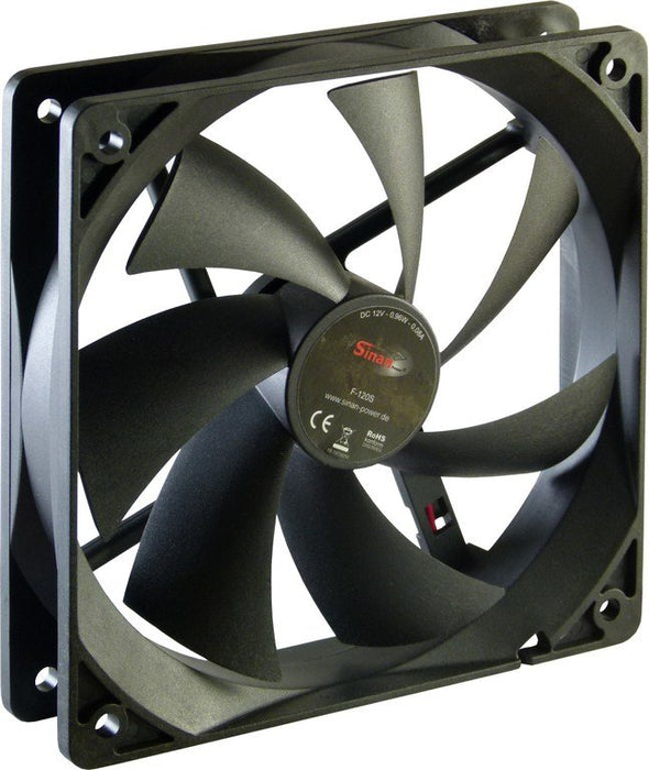 EAN 4260133121966 - Inter-Tech F-120-S Carcasa del ordenador Ventilador 12 cm Negro imagen 1