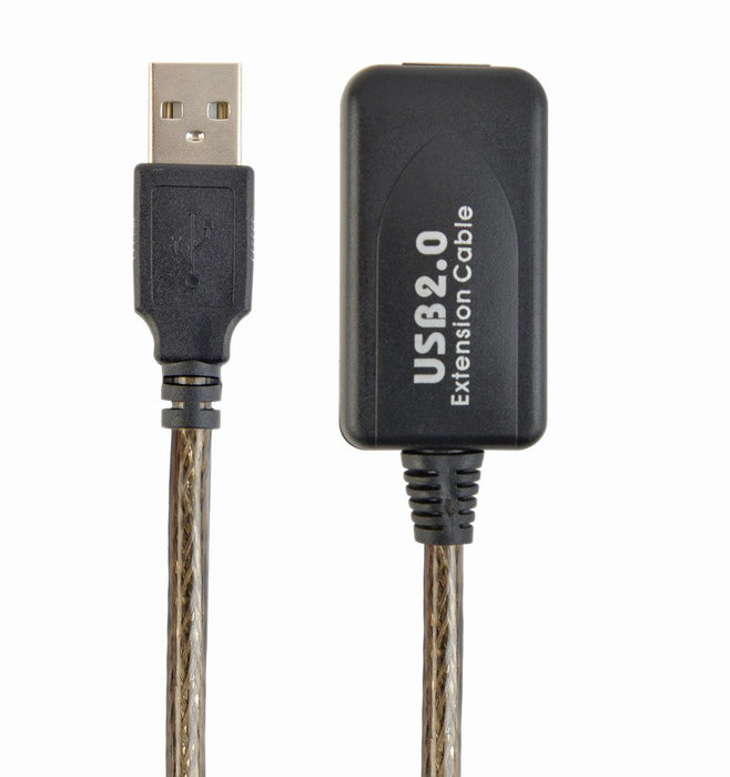 EAN 8716309083690 - Gembird USB A/USB A M/F 10m cable USB USB 2.0 Negro imagen 1