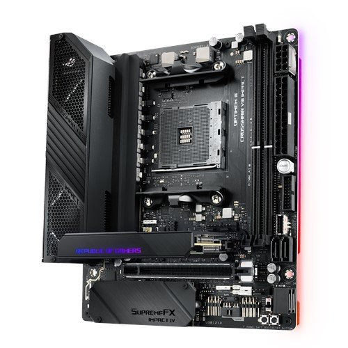 EAN 4718017372558 - ASUS ROG Crosshair VIII Impact AMD X570 Zócalo AM4 Mini DTX imagen 2