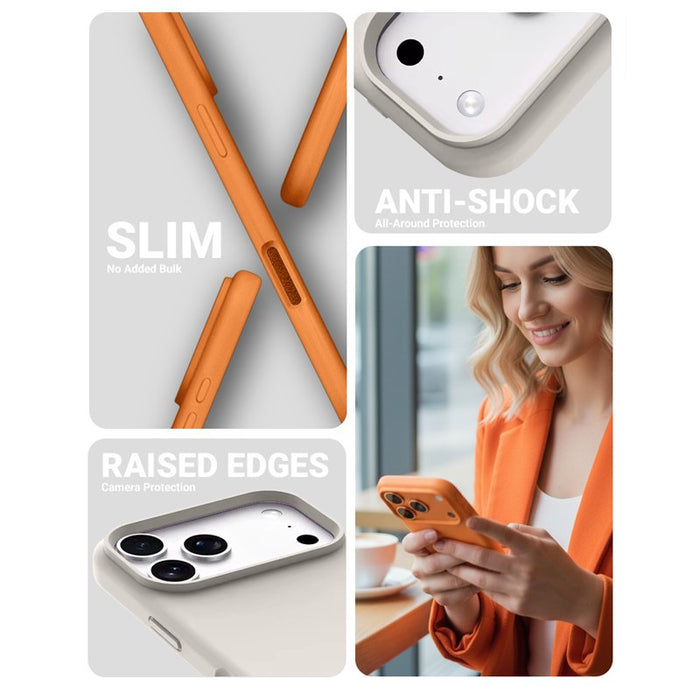 EAN 5904310705943 - Crong funda para teléfono móvil 16 cm (6.3") Color piedra imagen 3