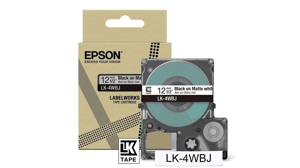 EAN 8715946713519 - Epson LK-4WBJ Negro, Blanco imagen 1