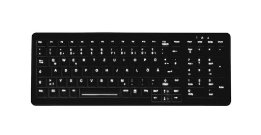 EAN 7061113781838 - Active Key AK-C7000 teclado Médico USB QWERTZ Alemán Negro imagen 1