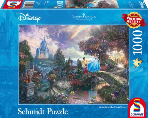 EAN 4001504594725 - Schmidt Spiele Disney Cinderella Puzzle rompecabezas 1000 pieza(s) Dibujos imagen 1