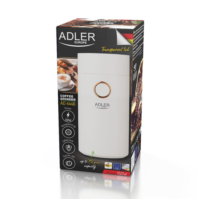 EAN 5903887800440 - Adler AD4446WG molinillo de café 150 W Blanco imagen 13