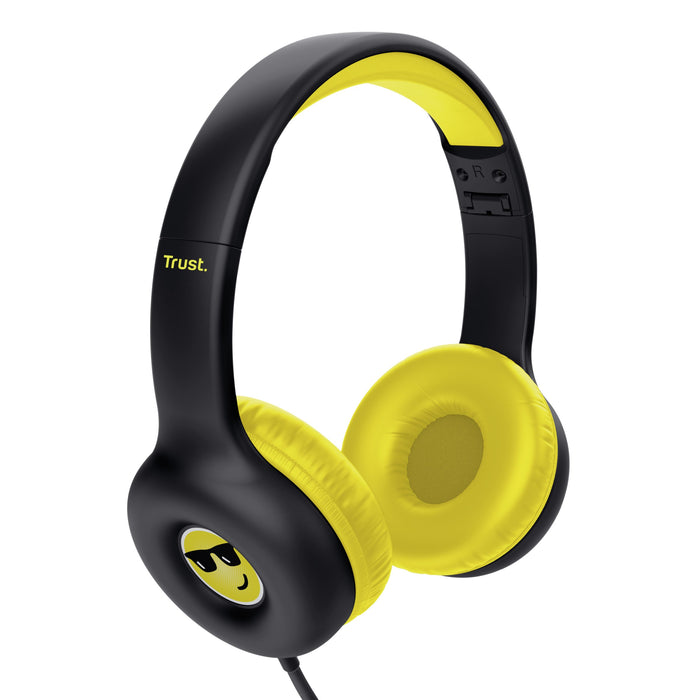 EAN 8713439254068 - Trust Nouna Auriculares Alámbrico Diadema Llamadas/Música Negro, Amarillo imagen 2