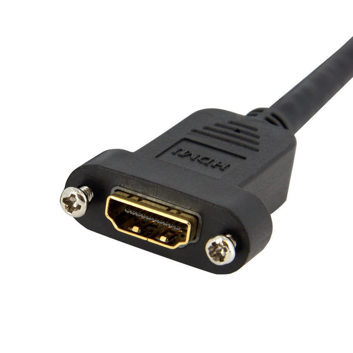 EAN 0065030837033 - StarTech.com HDMIPNLFM3 cable HDMI HDMI tipo A (Estándar) Negro imagen 2