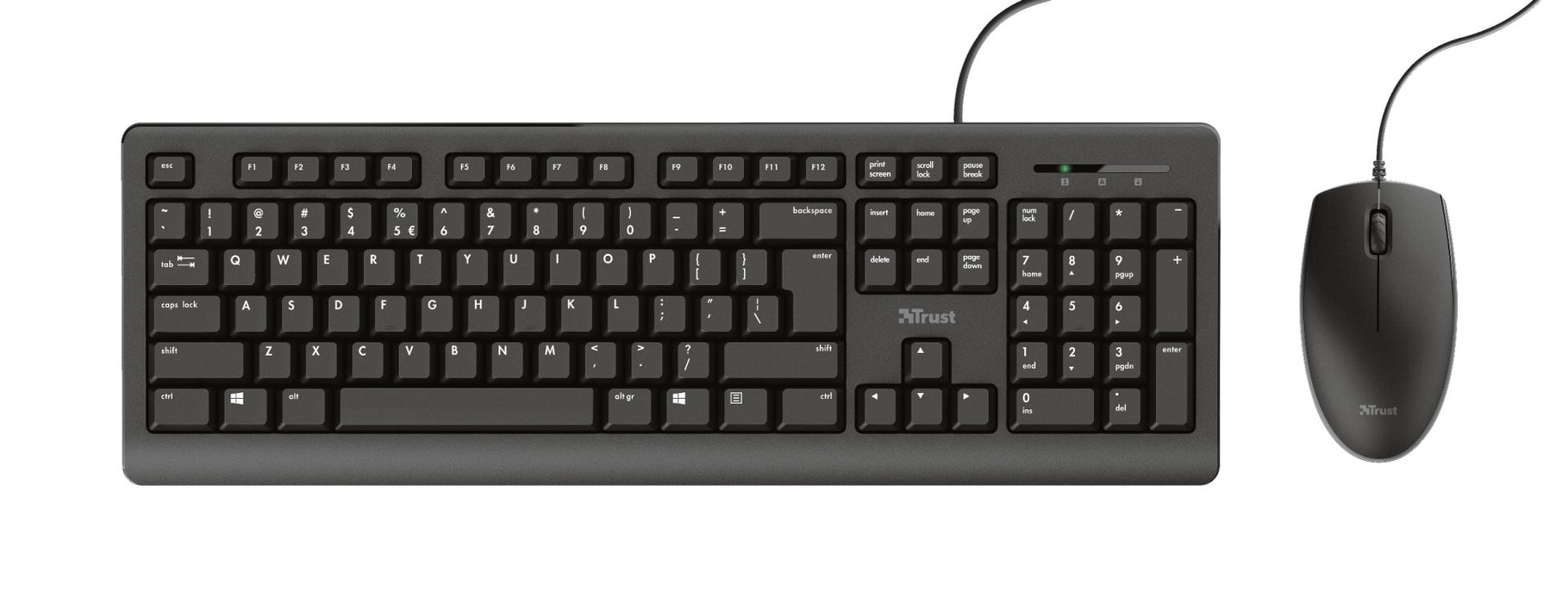 EAN 8713439239720 - Trust Primo teclado Ratón incluido Universal USB QWERTY Español Negro imagen 1