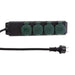 EAN 4008297124689 - REV 0512468555 base múltiple 1,4 m 4 salidas AC Exterior Negro, Verde imagen 1