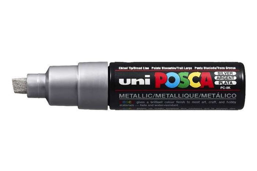 EAN 4902778113615 - POSCA uni PC-8K marcador 1 pieza(s) Punta de cincel Plata imagen 1