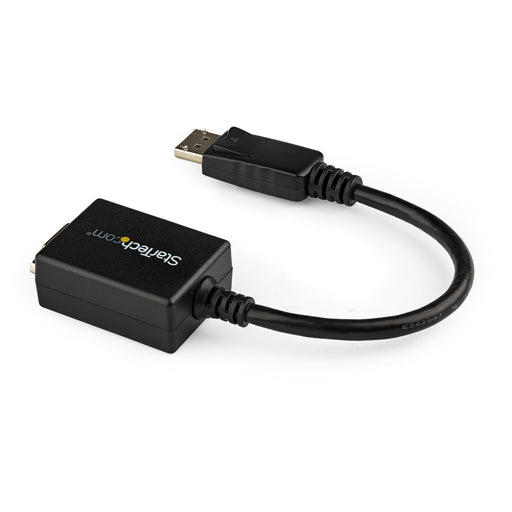 EAN 0065030836883 - StarTech.com DP2VGA2 adaptador de cable de vídeo 0,225 m VGA (D-Sub) Negro imagen 2